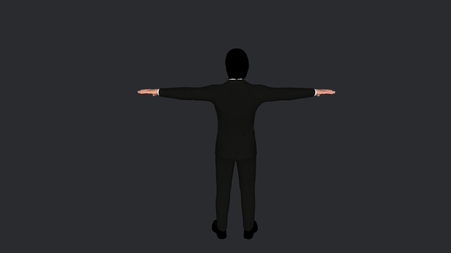 Brad Pitt Hyper Realistic Full Body Rigged Character 3D model_27