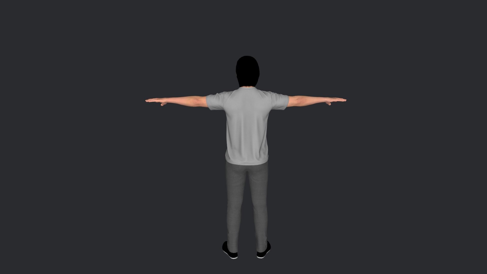 Brad Pitt Hyper Realistic Full Body Rigged Character 3D model_20