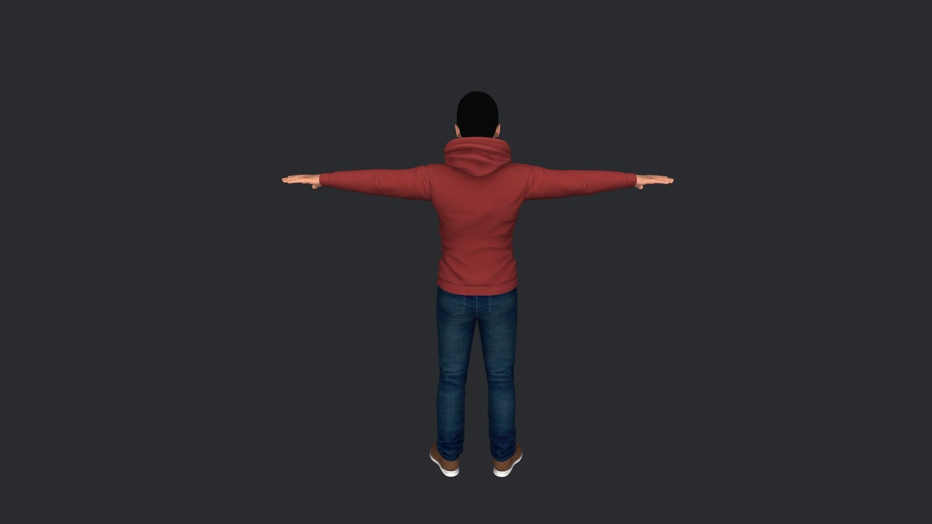 Channing-Tatum Hyper Realistic Full Body Rigged Character 3D model_9