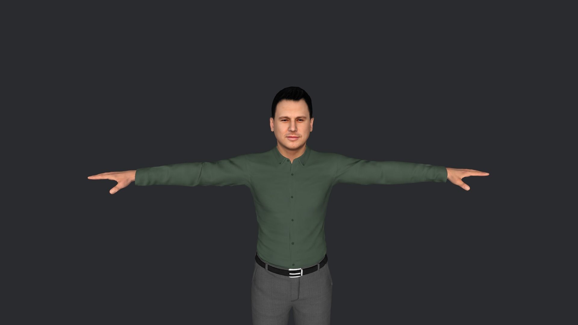 Channing-Tatum Hyper Realistic Full Body Rigged Character 3D model_22
