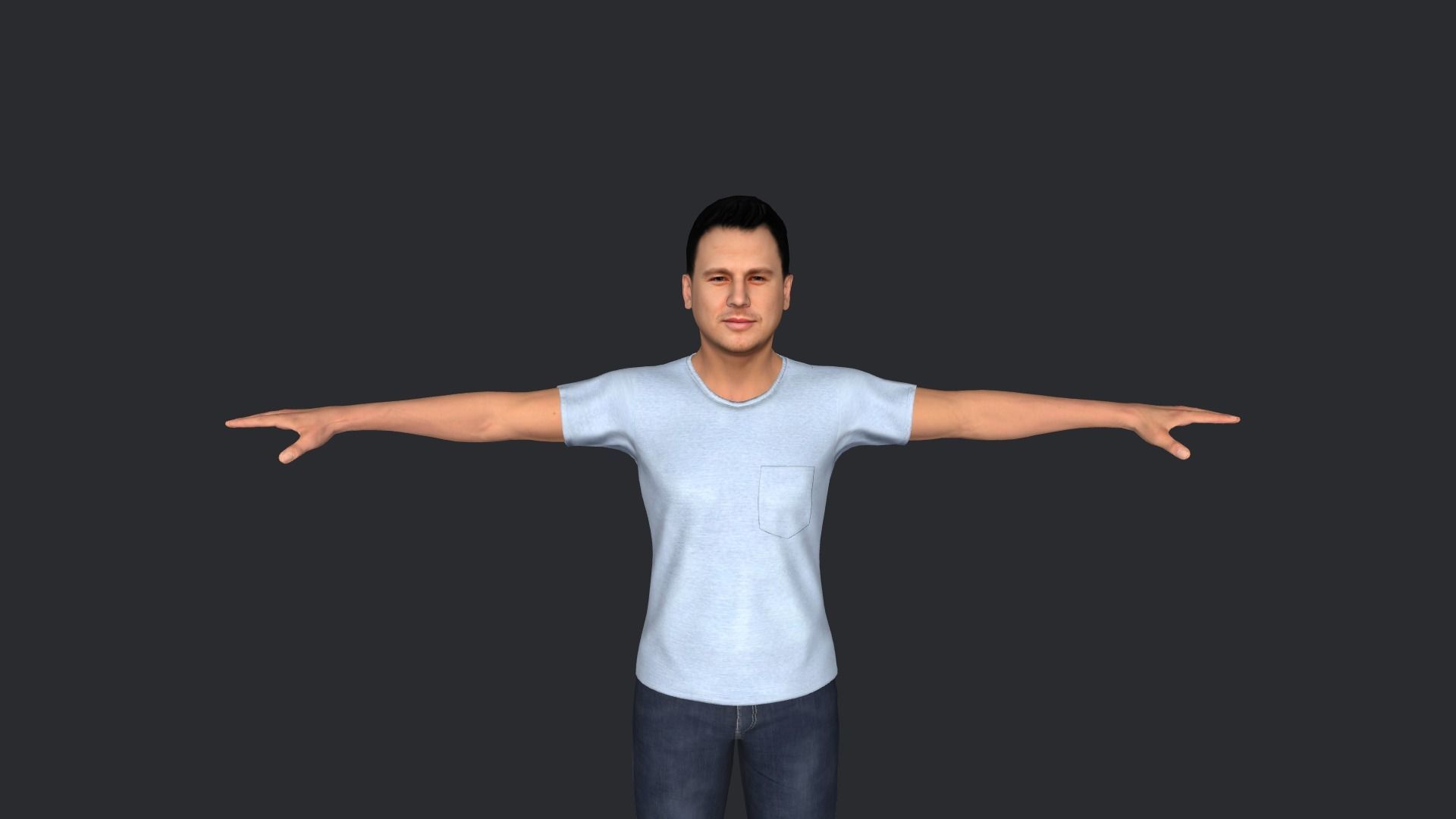 Channing-Tatum Hyper Realistic Full Body Rigged Character 3D model_32