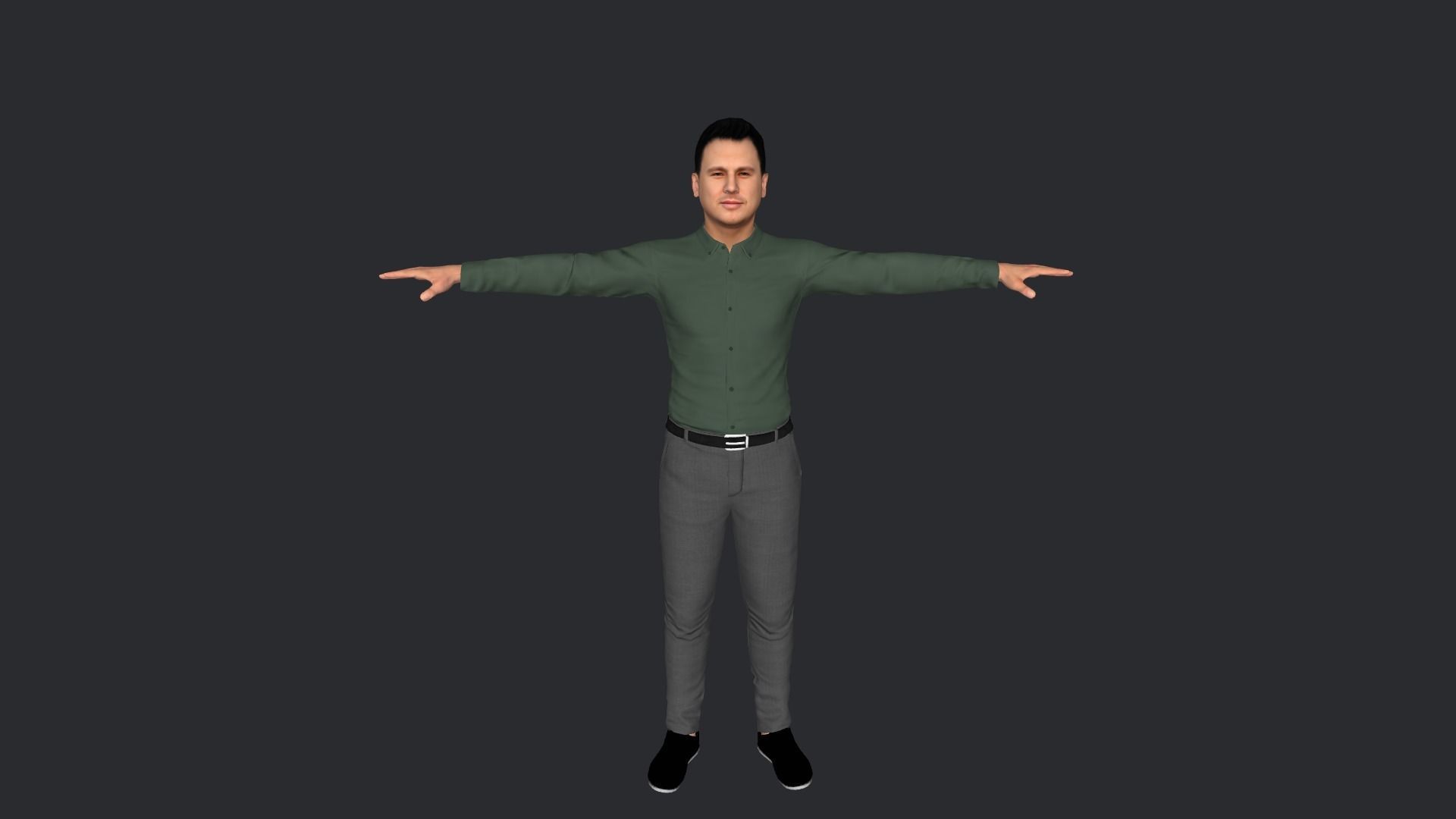 Channing-Tatum Hyper Realistic Full Body Rigged Character 3D model_24