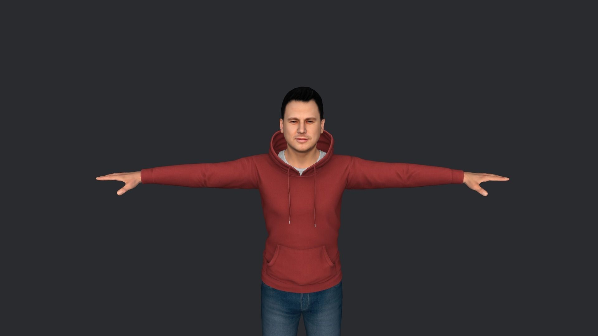 Channing-Tatum Hyper Realistic Full Body Rigged Character 3D model_6