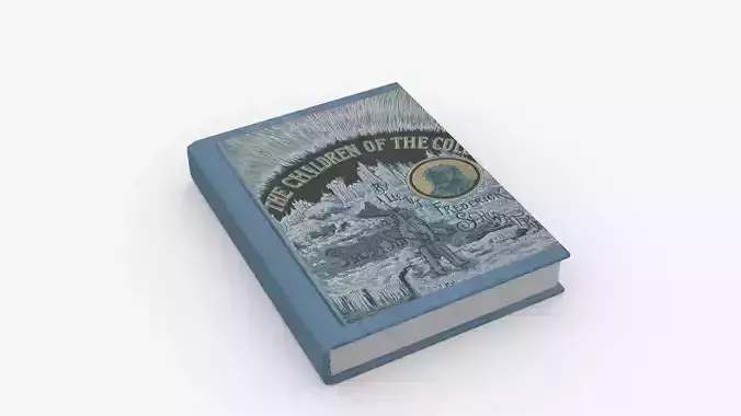 Book Rigged and Animated Low-poly 3D model