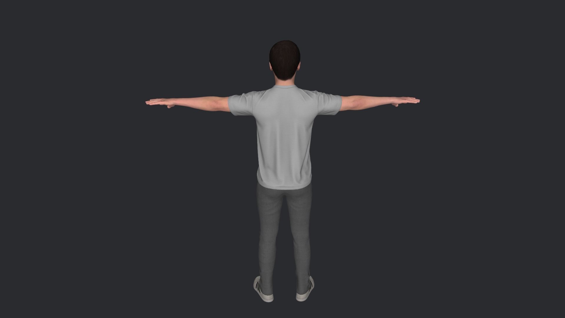 Chris Hemsworth Hyper Realistic Full Body Rigged Character 3D model_26