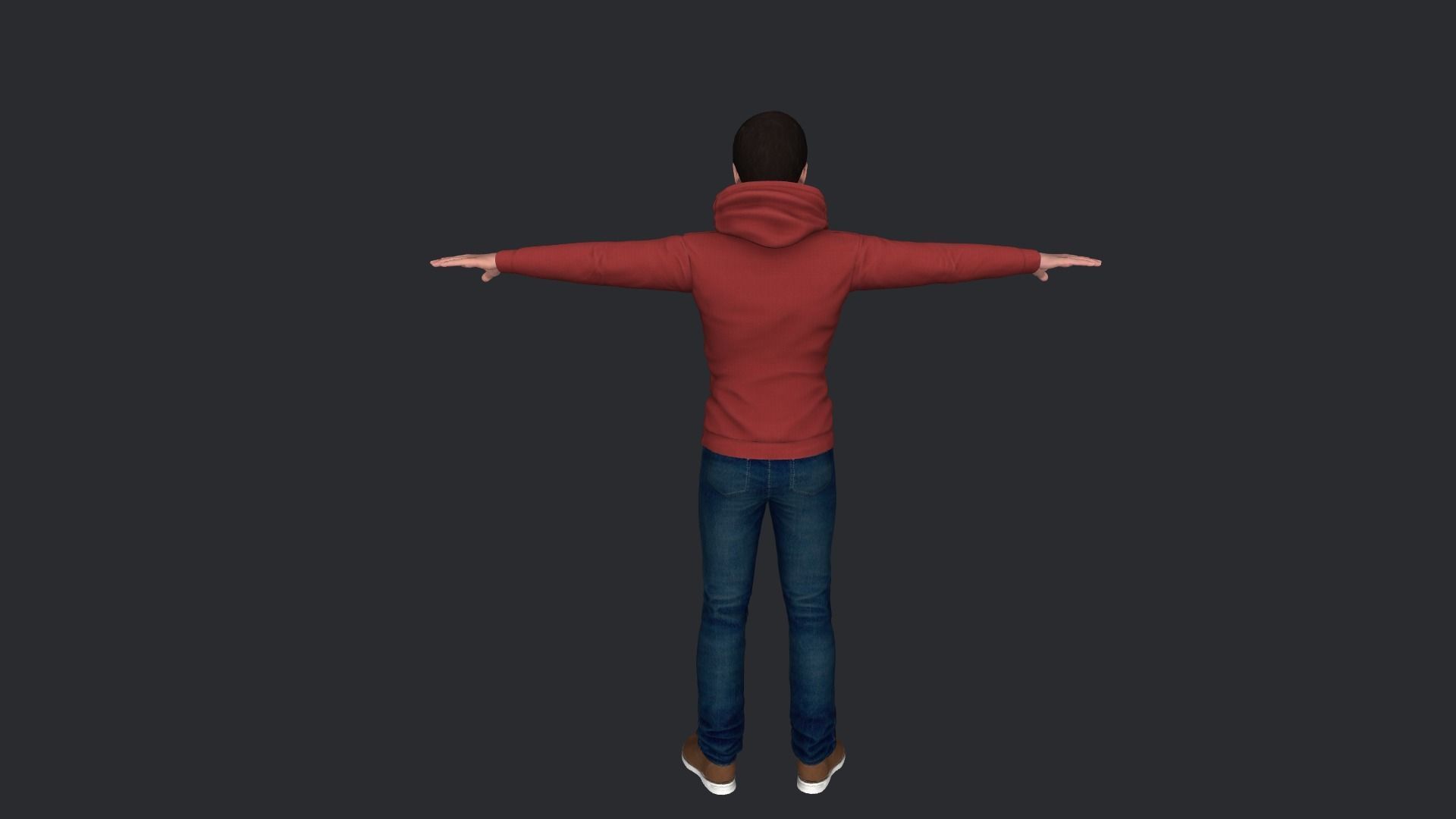 Chris Hemsworth Hyper Realistic Full Body Rigged Character 3D model_15