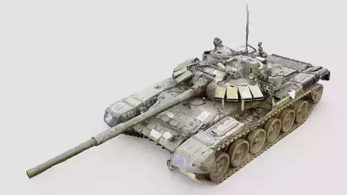 Russian T-90 tank destroyed by Ukrainian army 