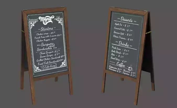 Restaurant Blackboard