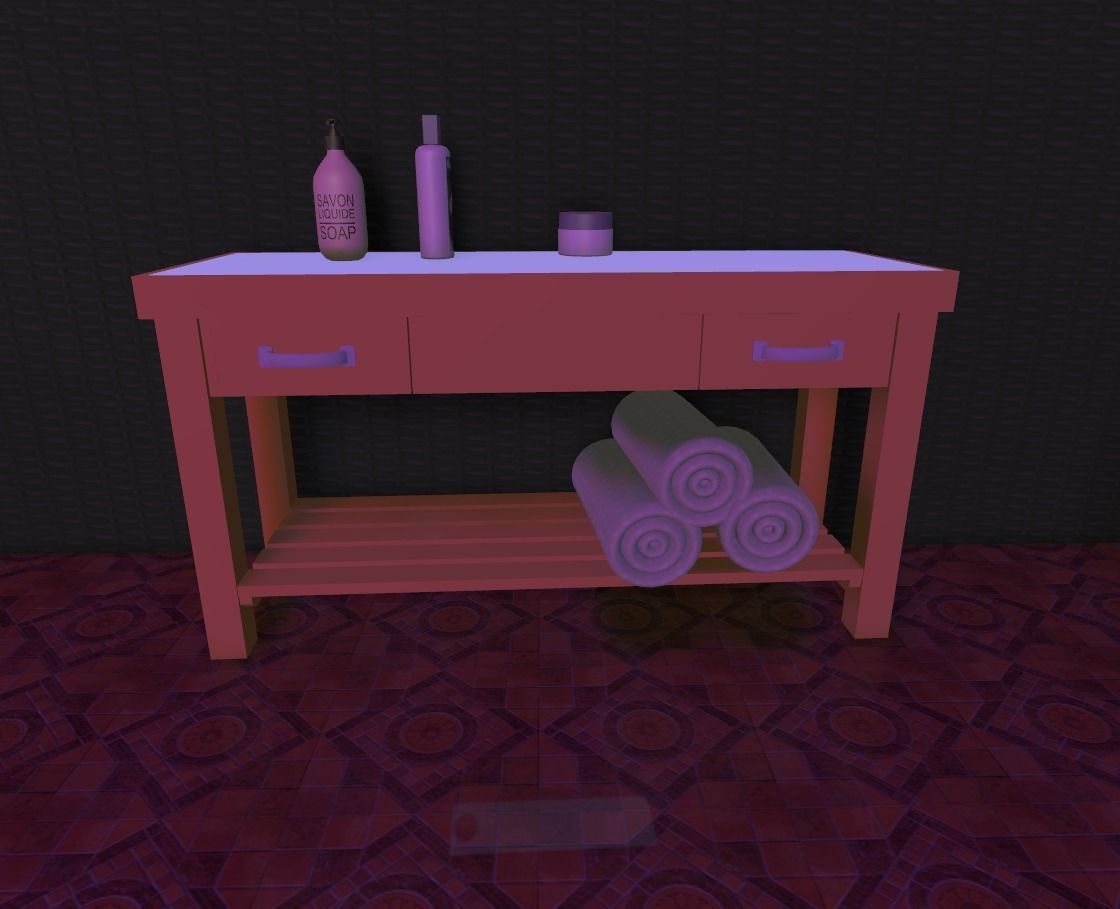 Maya Bay Island Thailand  Low-poly 3D model_20