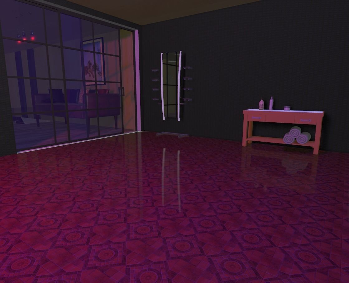 Maya Bay Island Thailand  Low-poly 3D model_23