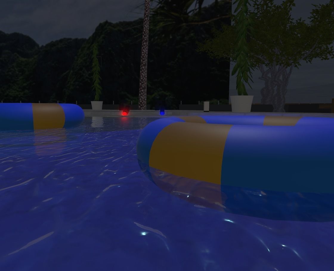 Maya Bay Island Thailand  Low-poly 3D model_30