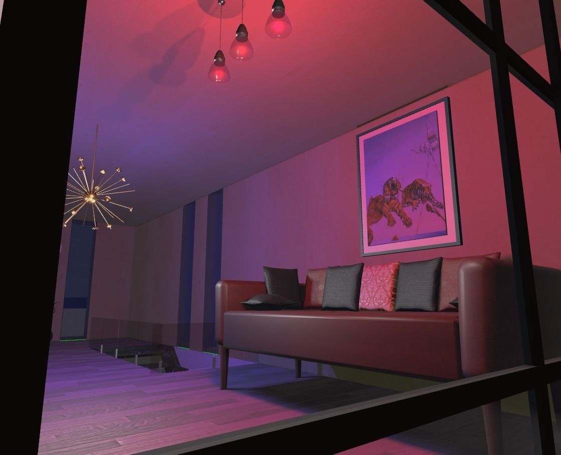 Maya Bay Island Thailand  Low-poly 3D model_17