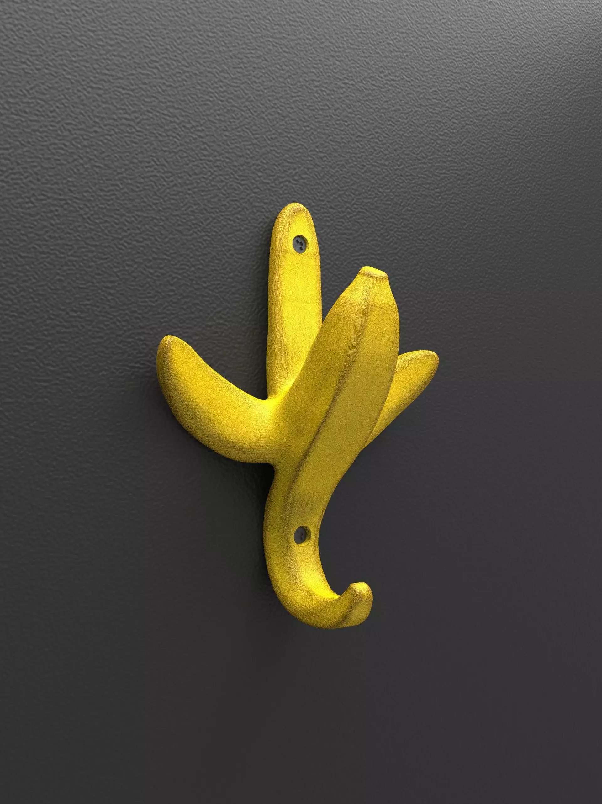 Banana Wall Hook 3D print model_0