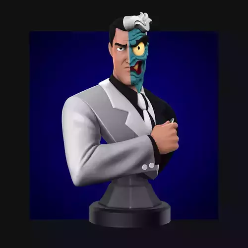 Two Face Bust - Batman The Animated Series