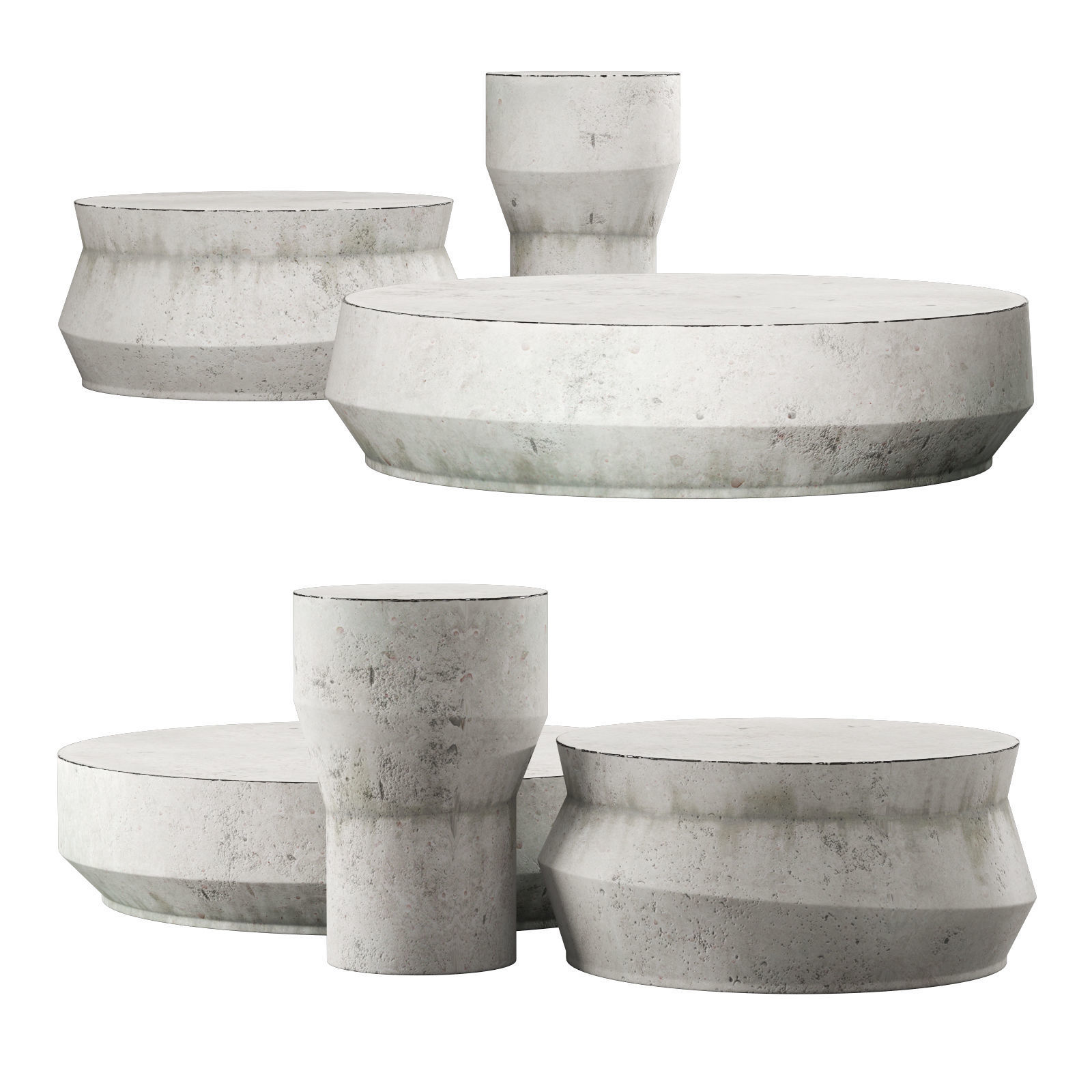 gallotti and radice drummers 3D model_1