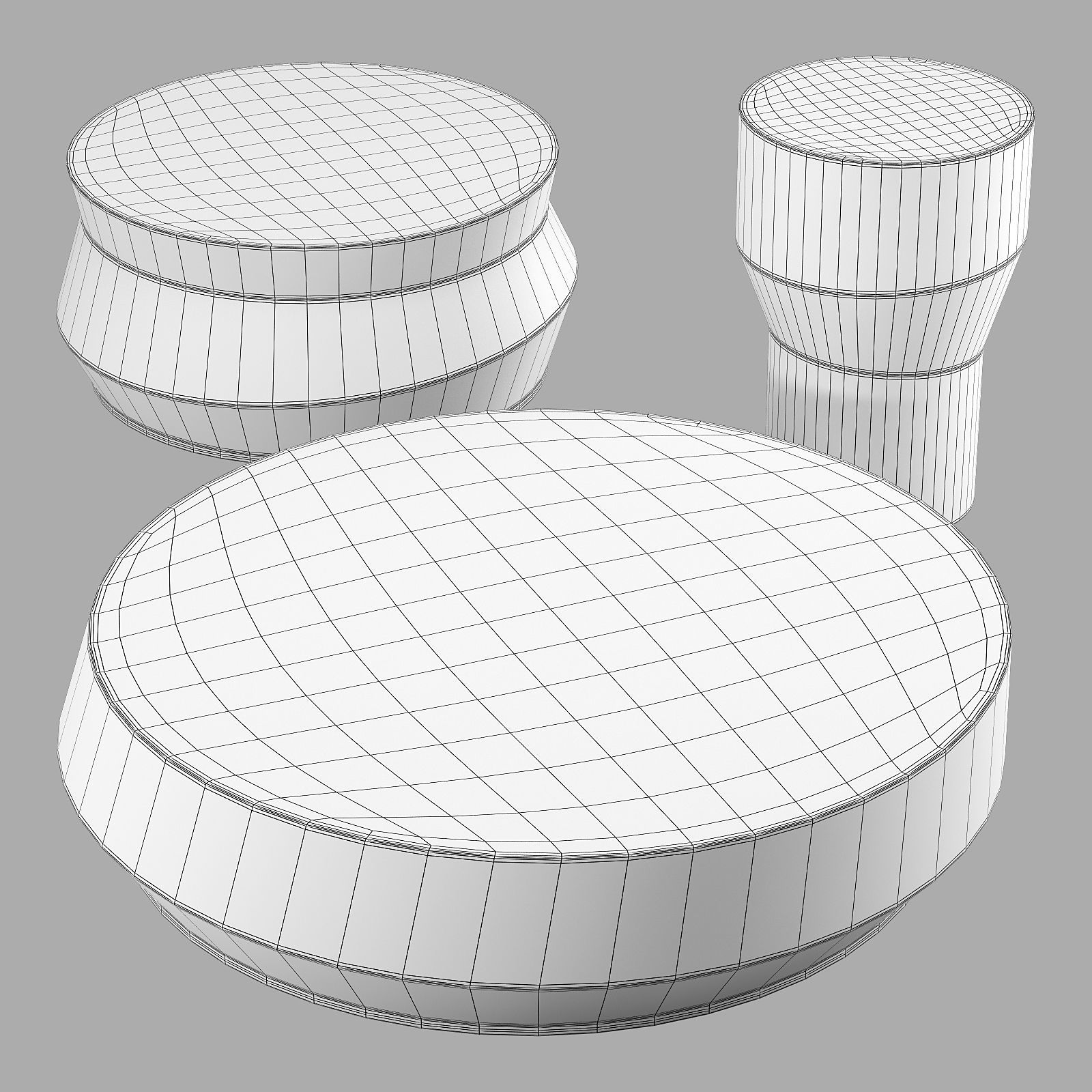 gallotti and radice drummers 3D model_6