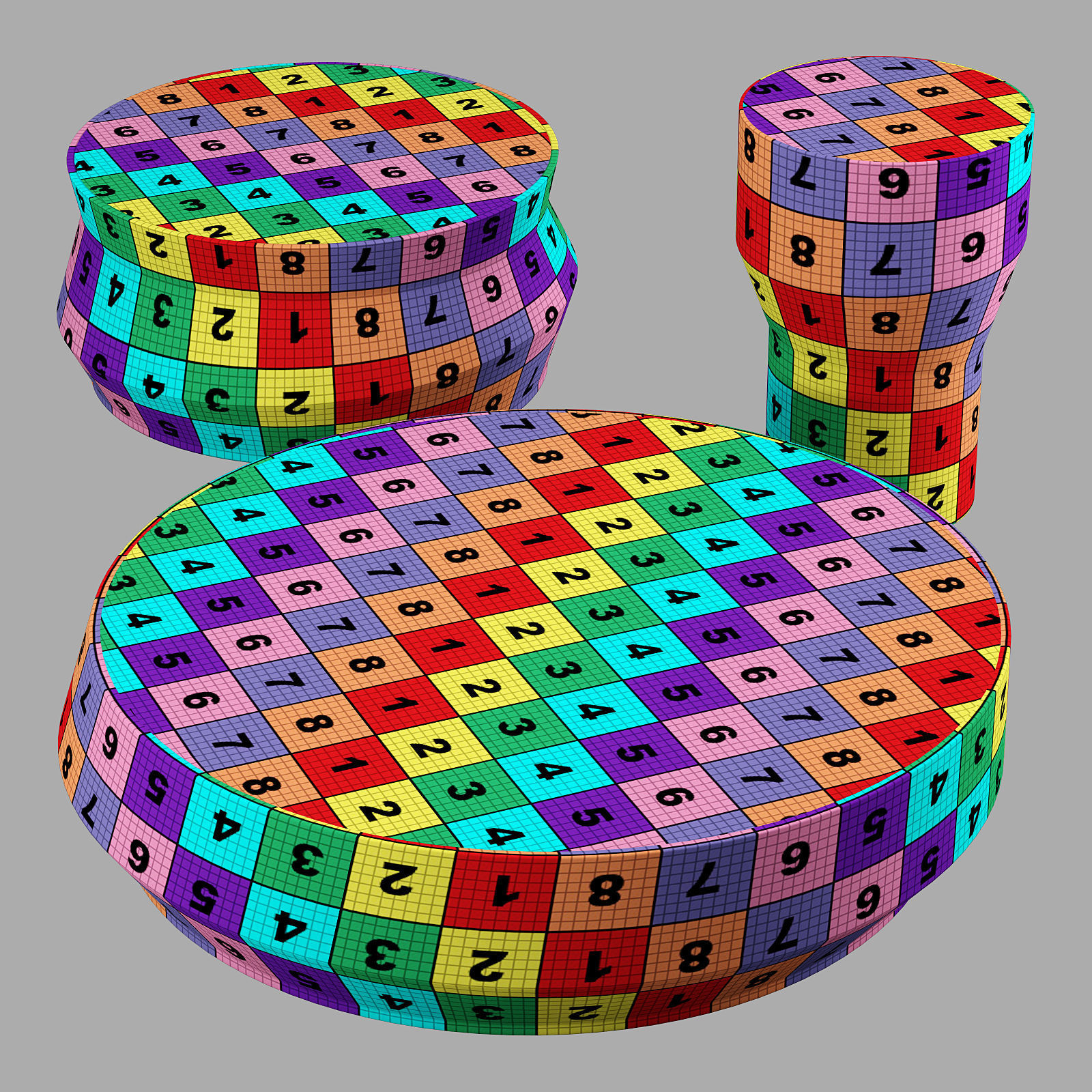 gallotti and radice drummers 3D model_10