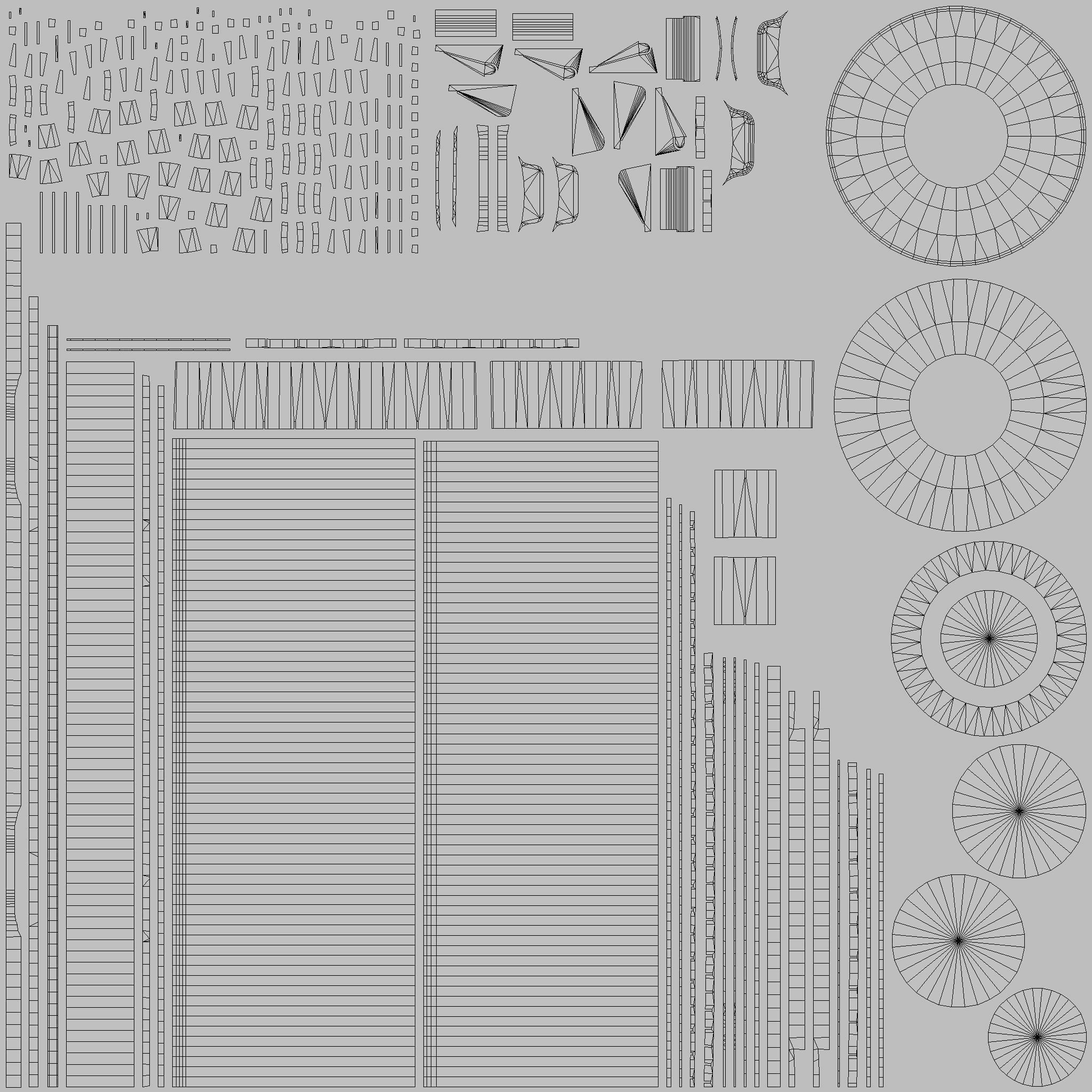 Street Trash Can 39 PBR Game Ready Low-poly 3D model_27