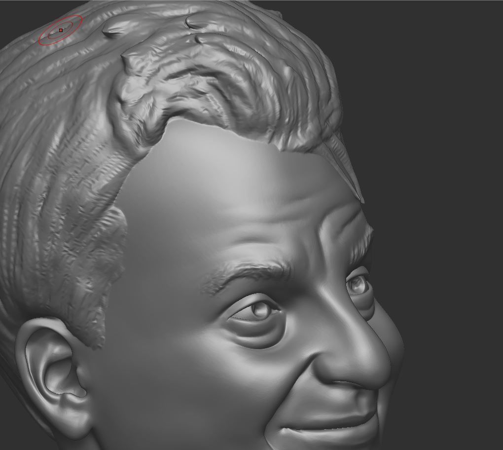 Sanjay Dutt  bust  3D print model_11