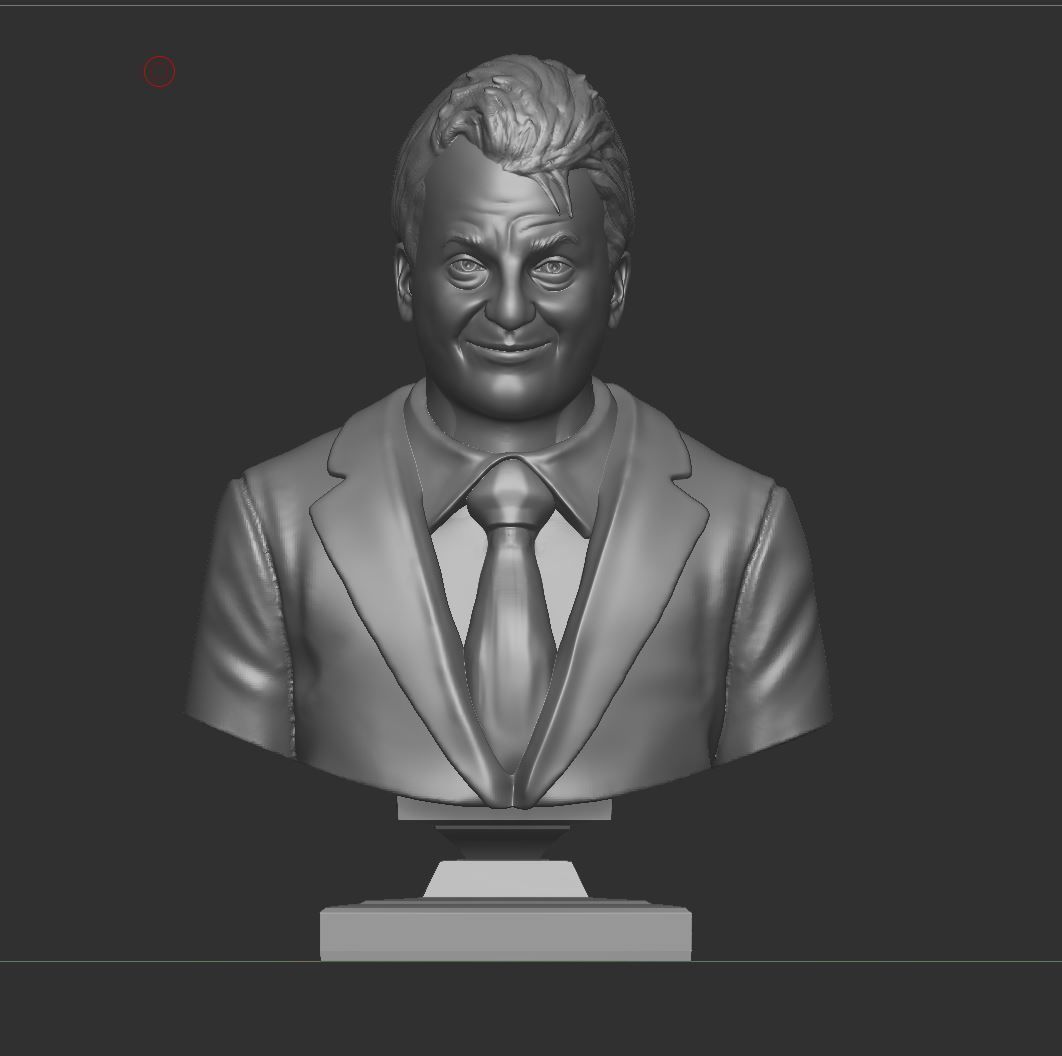 Sanjay Dutt  bust  3D print model_1