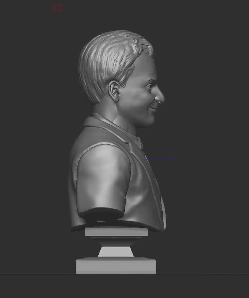 Sanjay Dutt  bust  3D print model_3