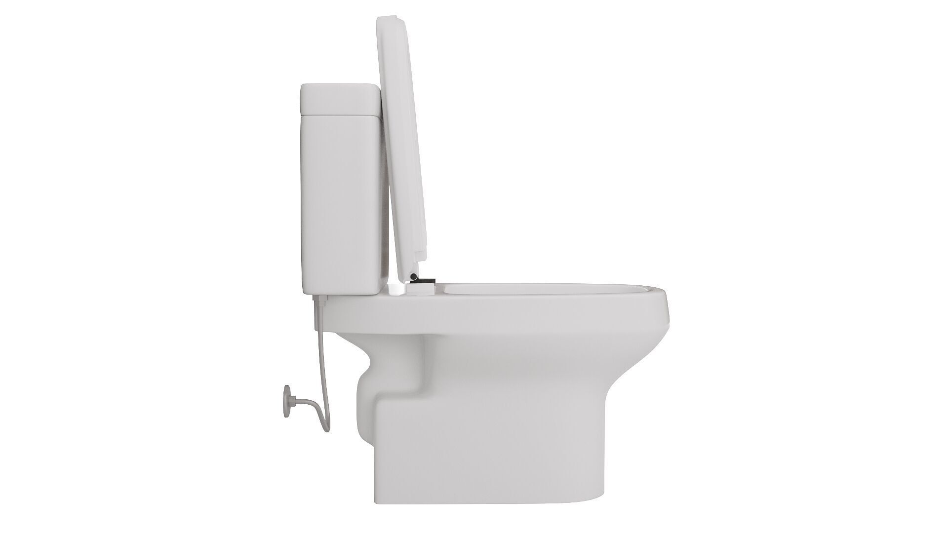 Modern Toilet Set with Two Color Variants 3D model_7