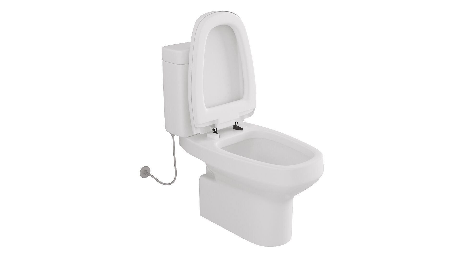 Modern Toilet Set with Two Color Variants 3D model_35