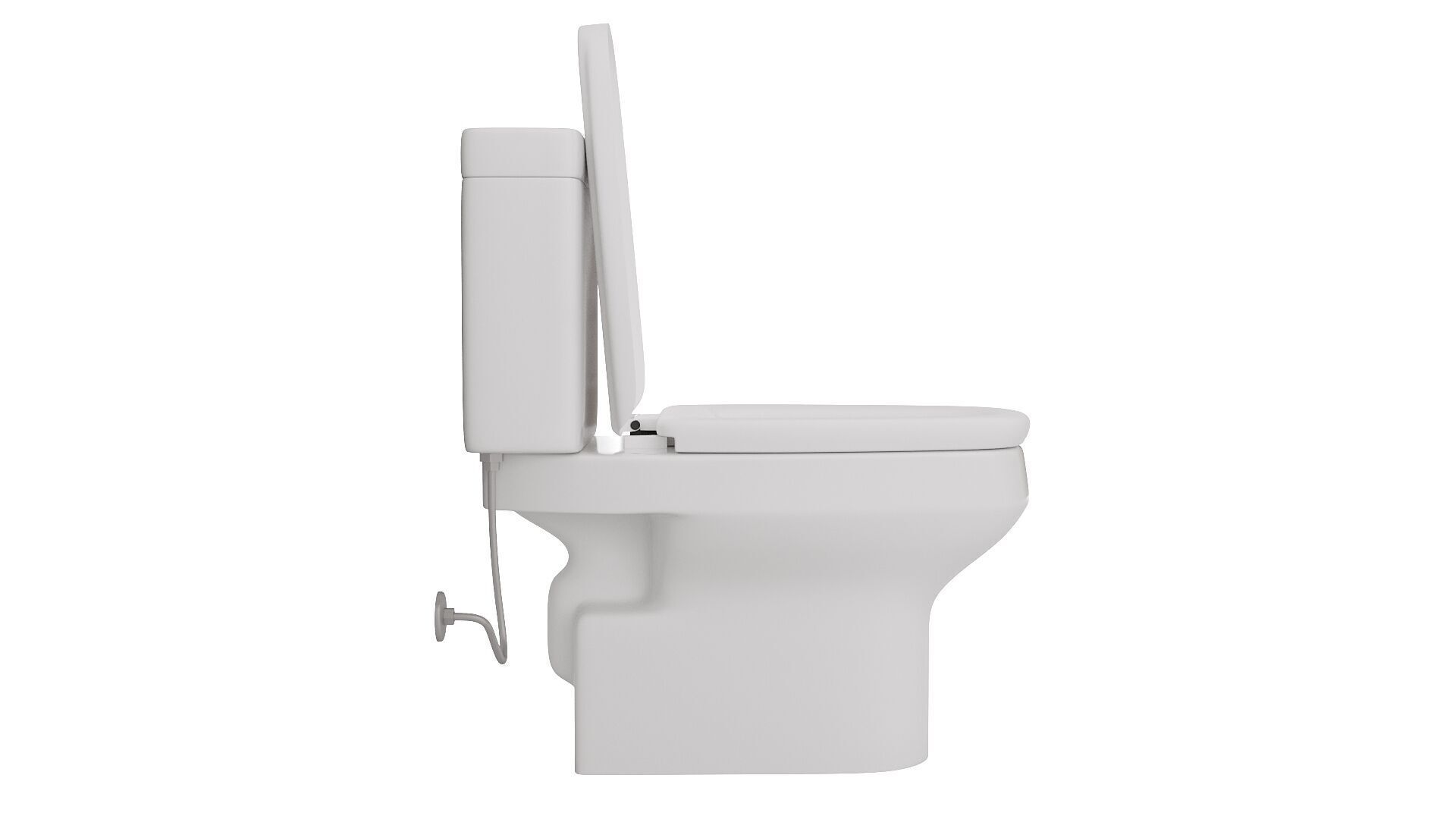 Modern Toilet Set with Two Color Variants 3D model_5