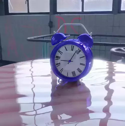  Metal Twin Bell Alarm Clock