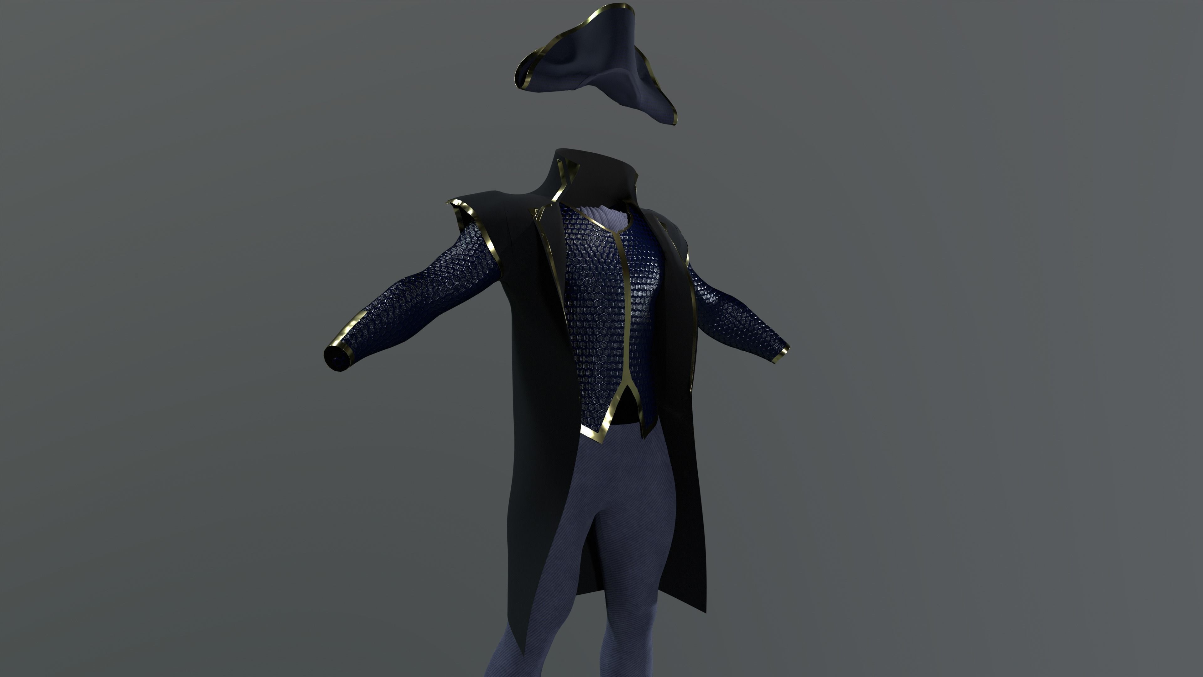 NAPOLEON Low-poly 3D model_5