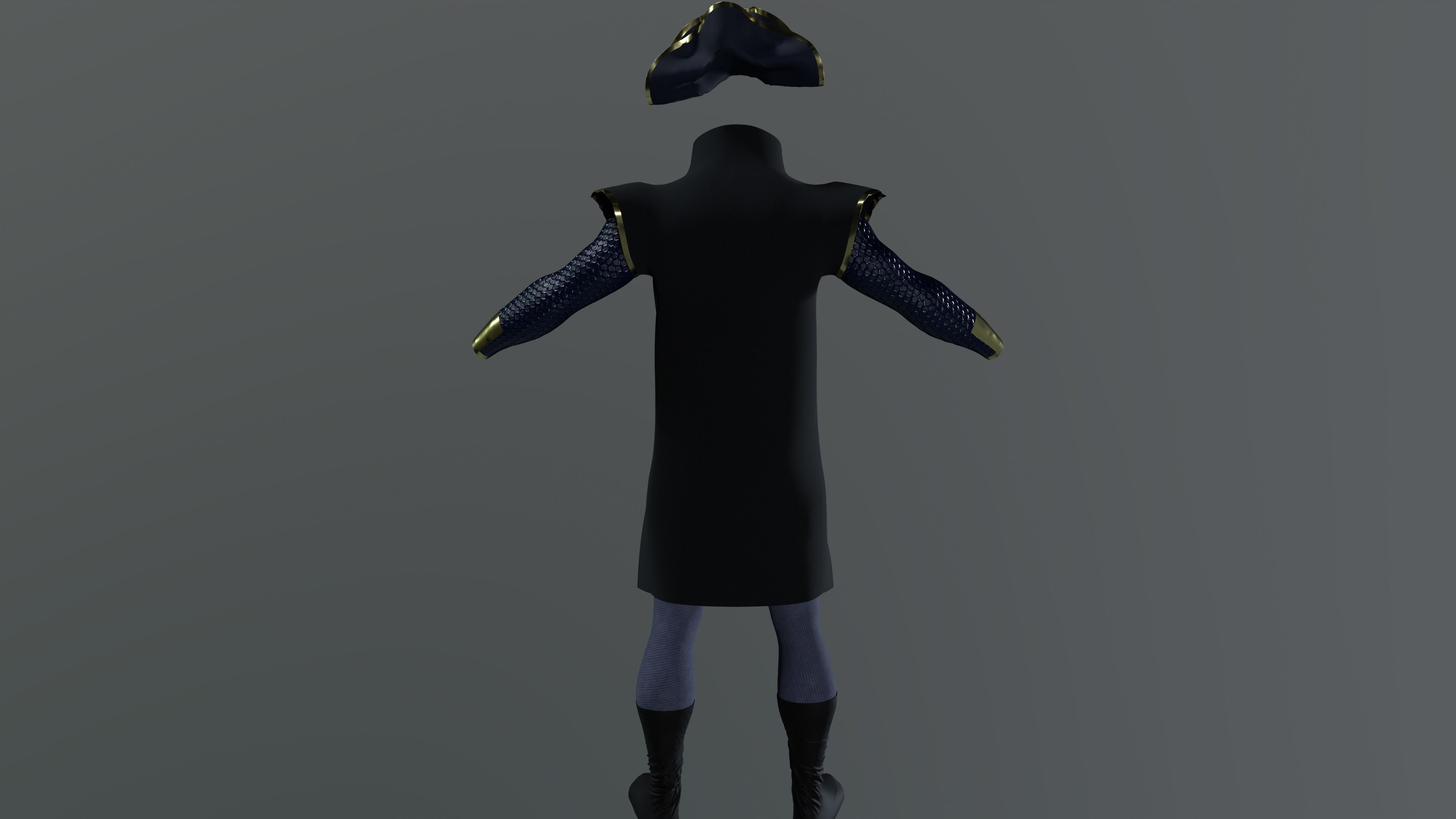 NAPOLEON Low-poly 3D model_13