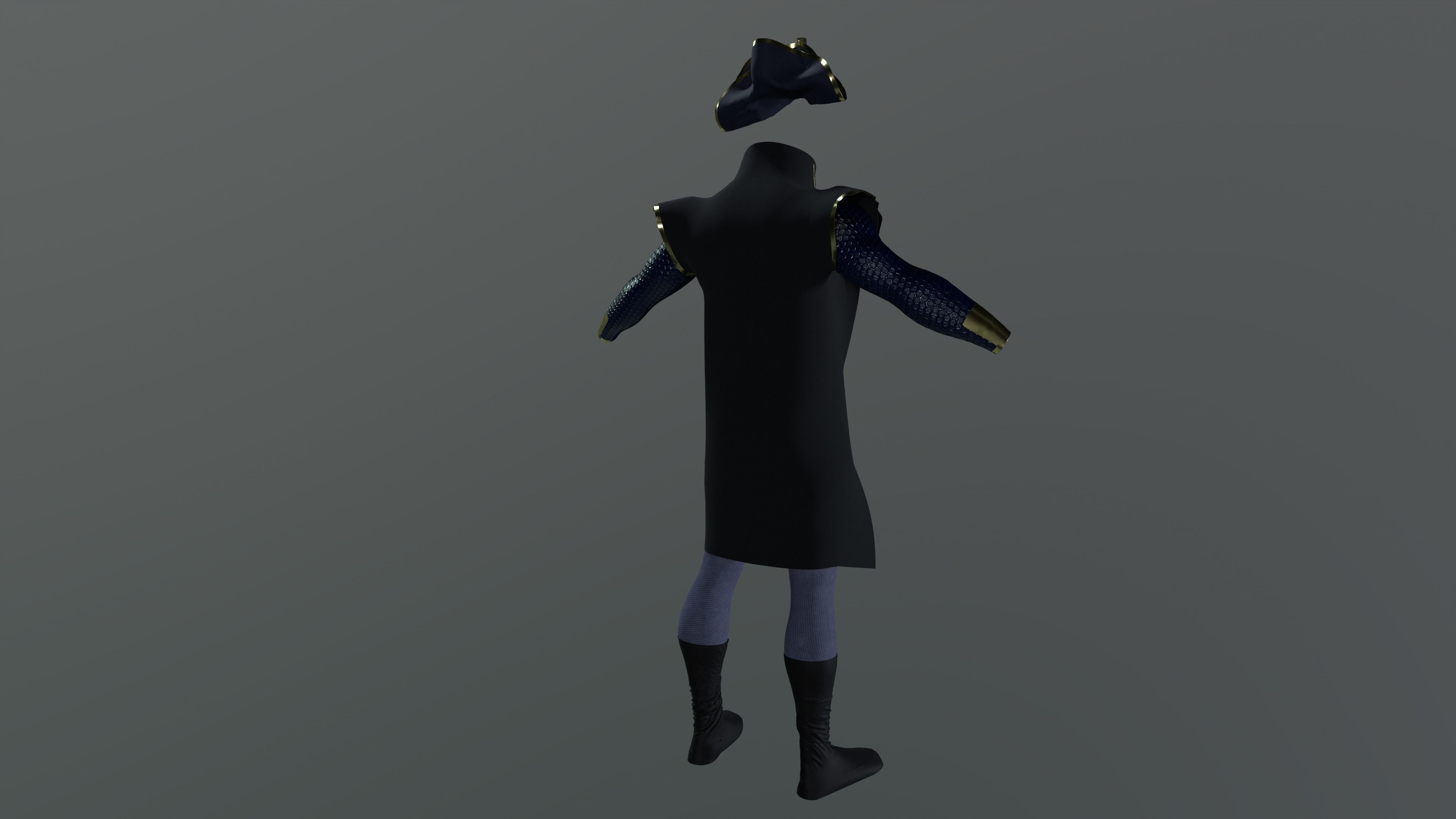 NAPOLEON Low-poly 3D model_12