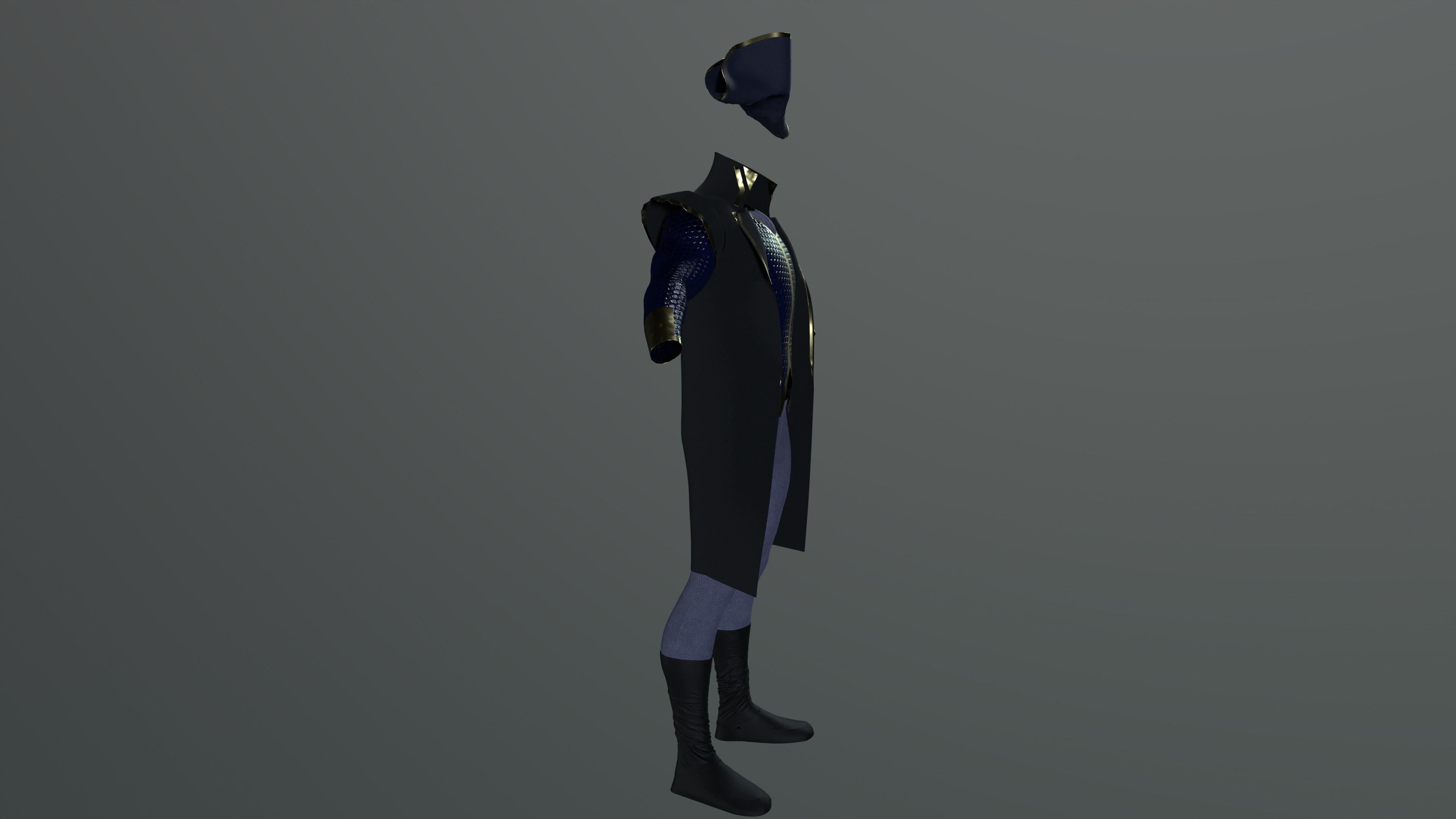 NAPOLEON Low-poly 3D model_11