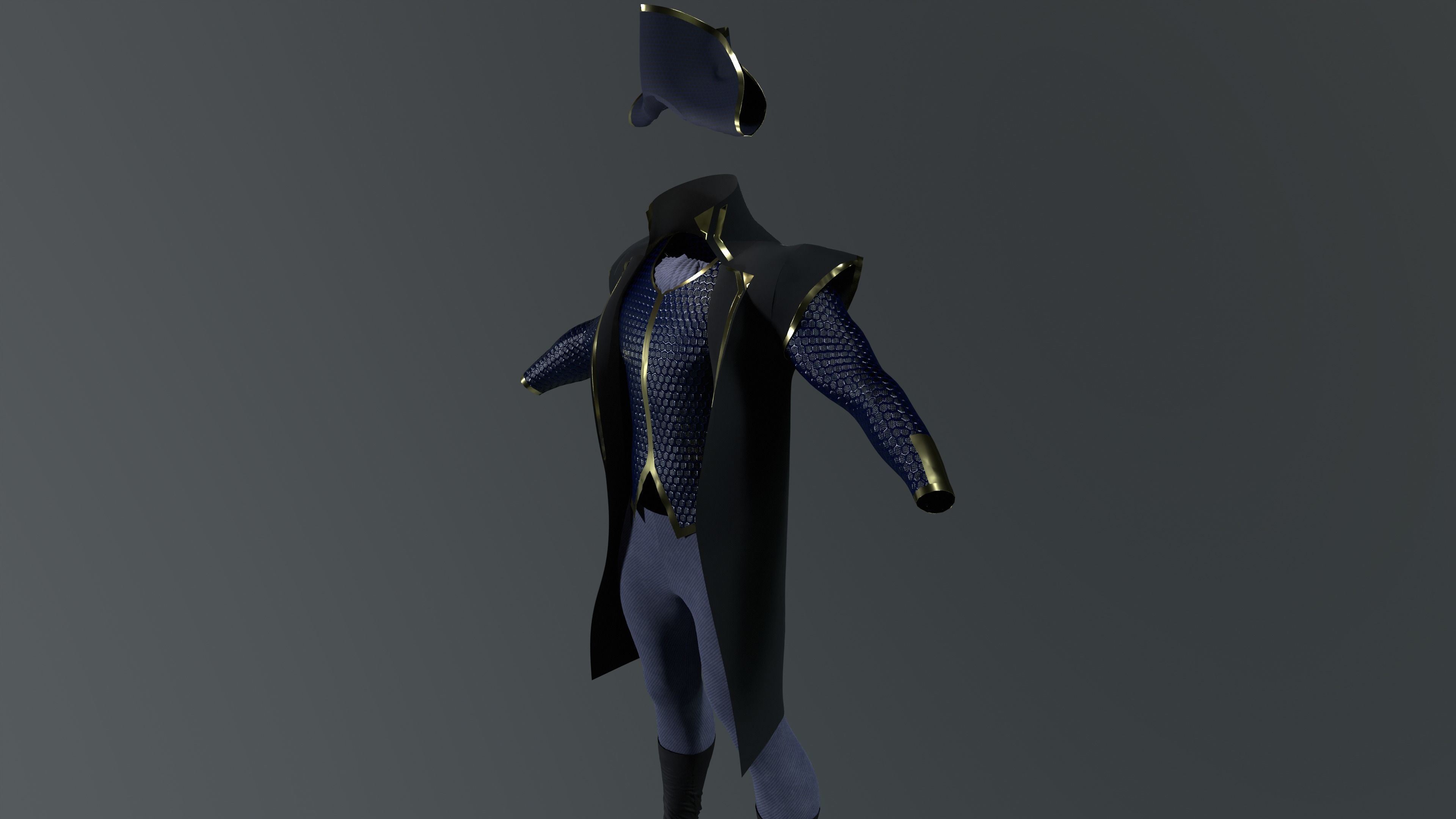 NAPOLEON Low-poly 3D model_3