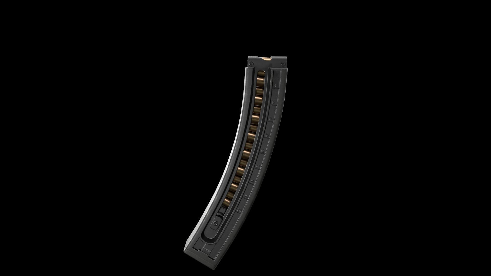 MP 5 GSG 16 Low-poly 3D model_13