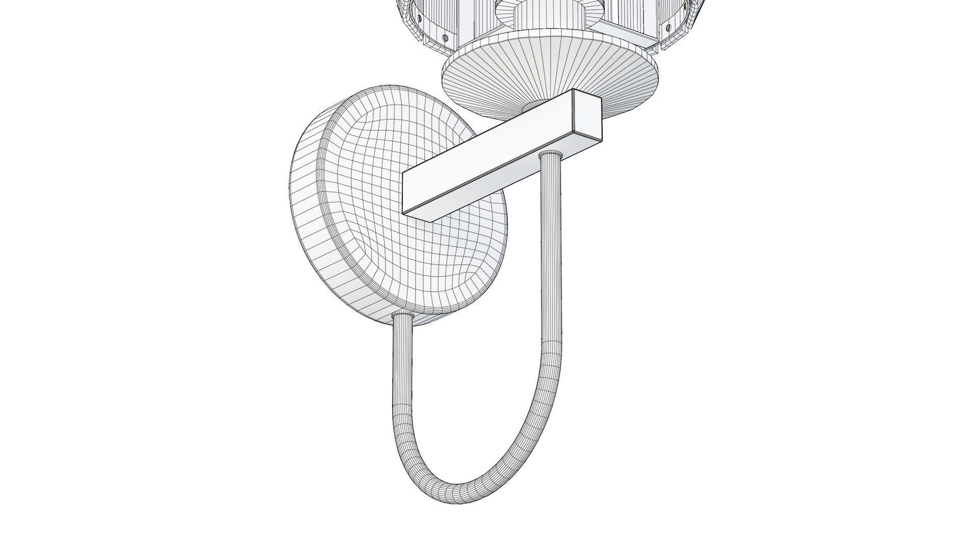 Crystal Sconce 3D model_13