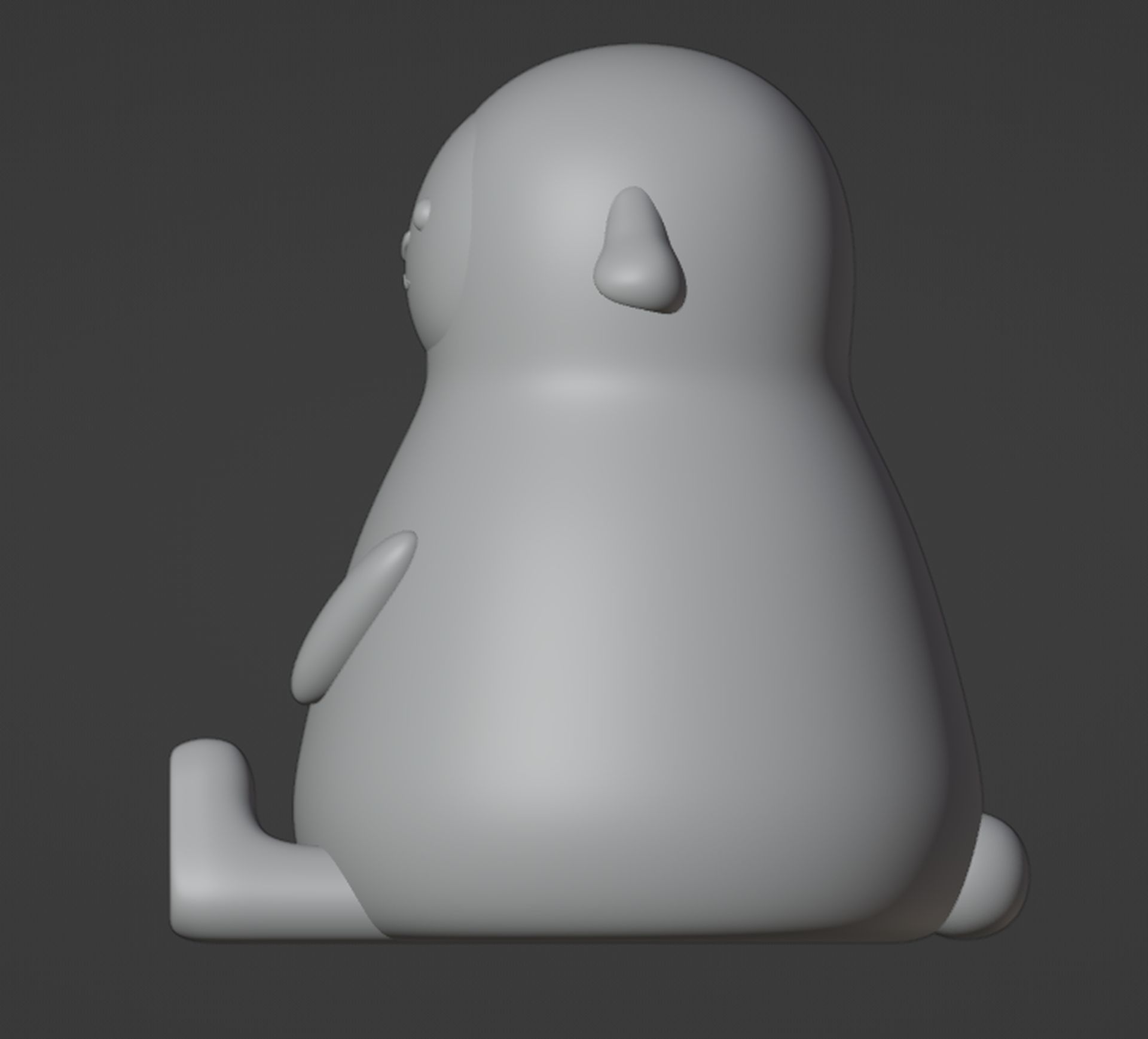 Sheep Figurine 3D print model_3