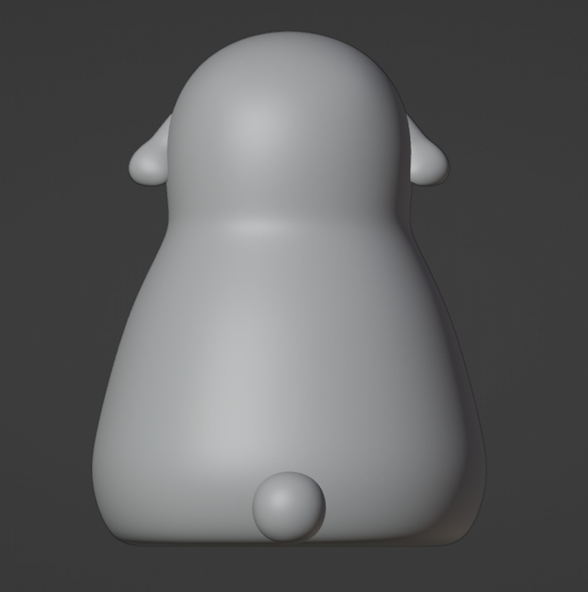 Sheep Figurine 3D print model_4