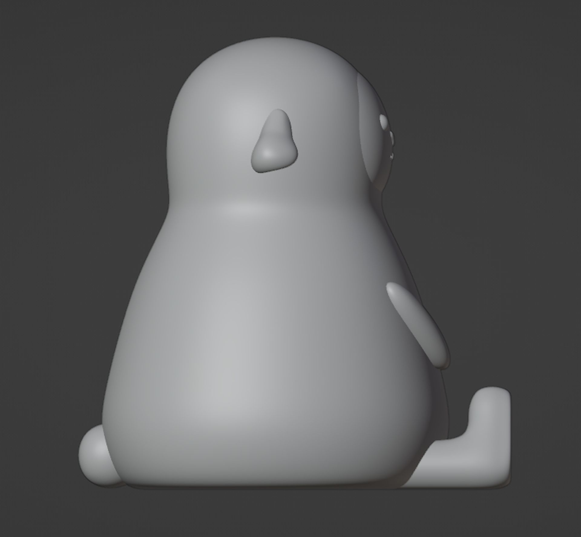 Sheep Figurine 3D print model_5