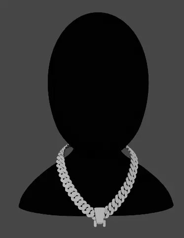 Where Creativity and Fashion Come Together at Cuban Chain Low-poly 3D model_0