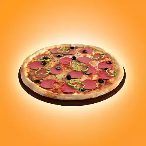 Photorealistic Pizza