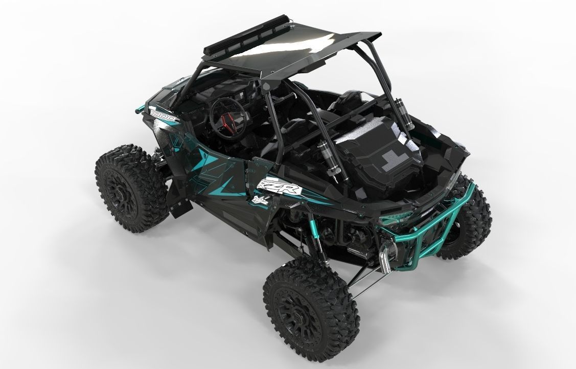 2018 Polaris RZR XP 1000 Sport Cruiser  3D model_5