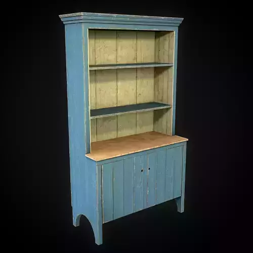 OldDresser01 Free low-poly 3D model OldDresser01 Free low-poly 3D model