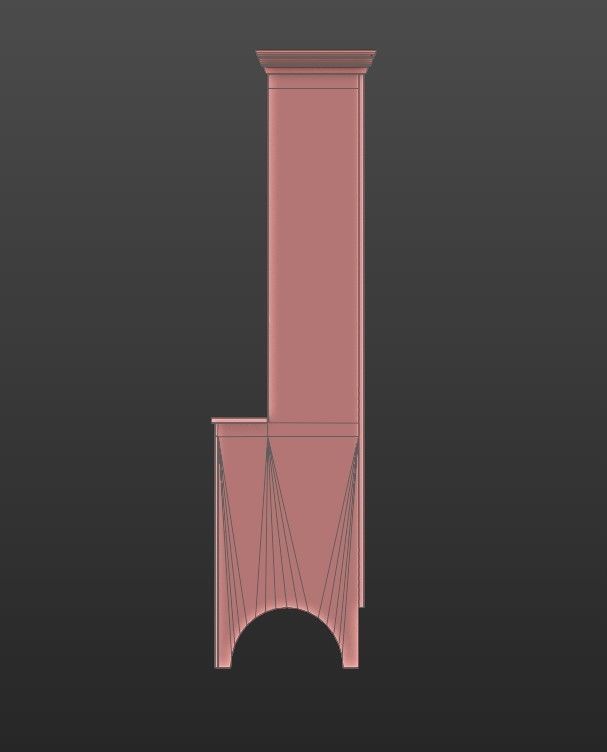 OldDresser01 Free low-poly 3D model_12