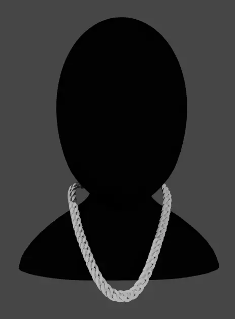 Where Creativity and Fashion Come Together in Cuban Chain Low-poly 3D model