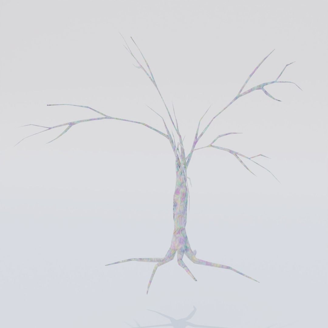 Low Poly Tree Pack Low-poly 3D model_8