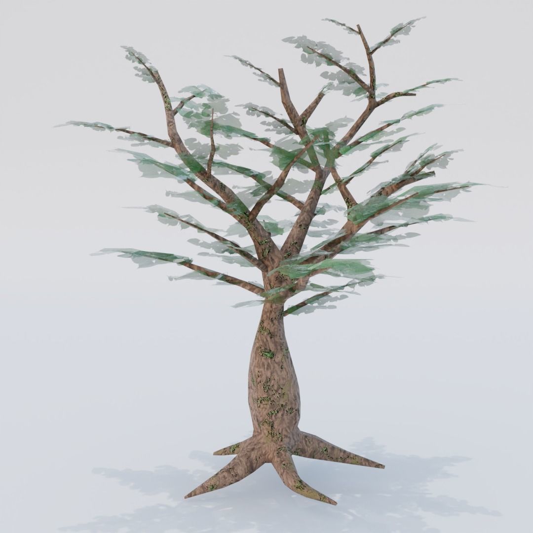 Low Poly Tree Pack Low-poly 3D model_13