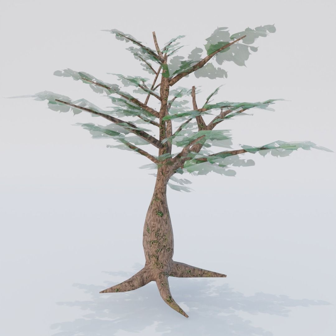 Low Poly Tree Pack Low-poly 3D model_14