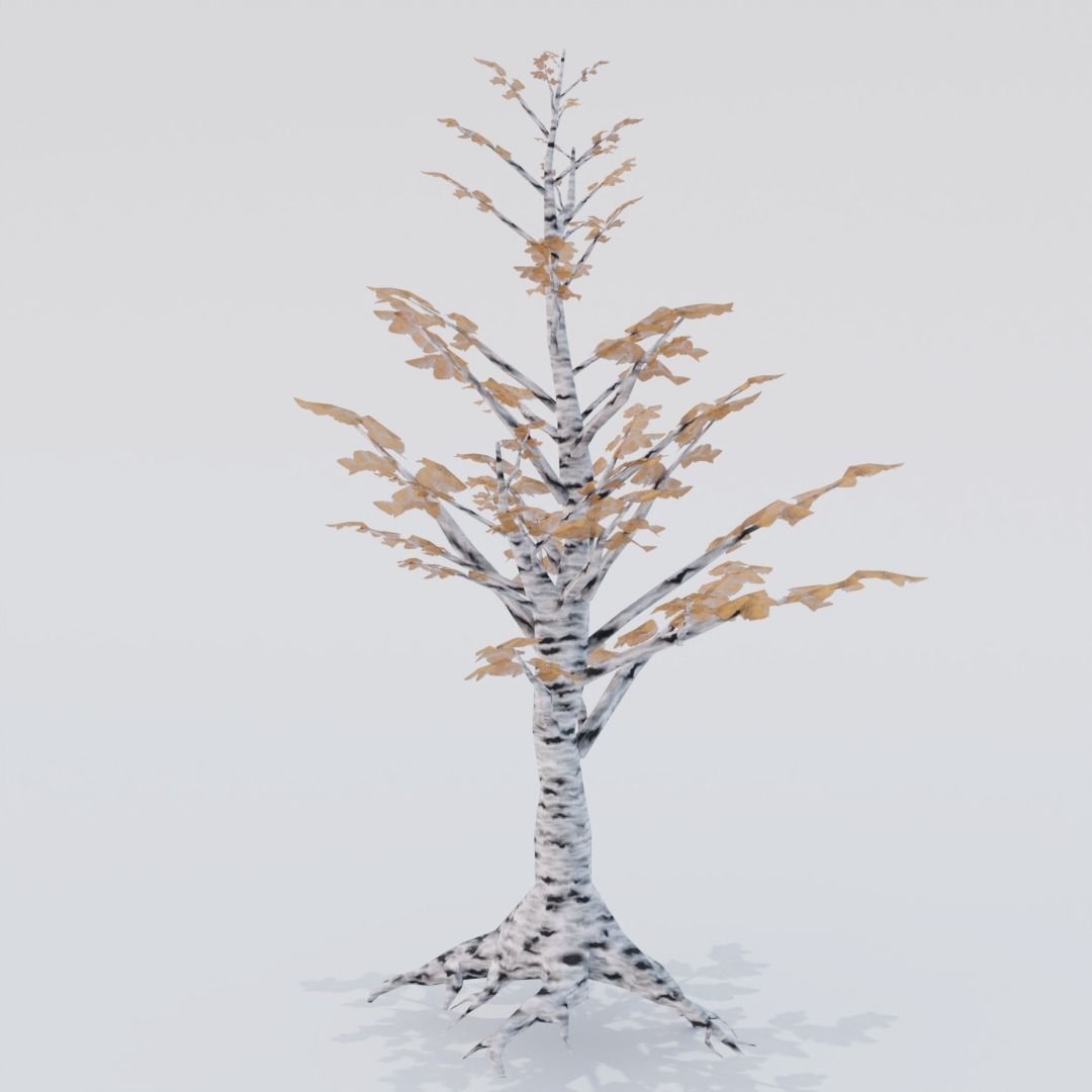 Low Poly Tree Pack Low-poly 3D model_23