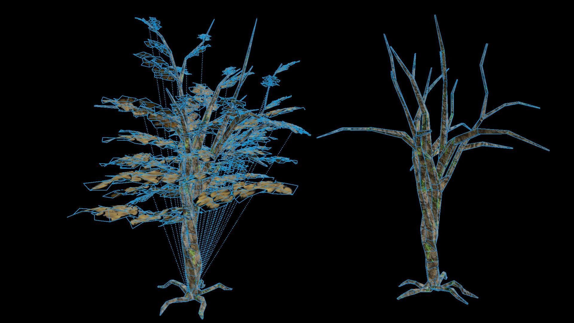 Low Poly Tree Pack Low-poly 3D model_31